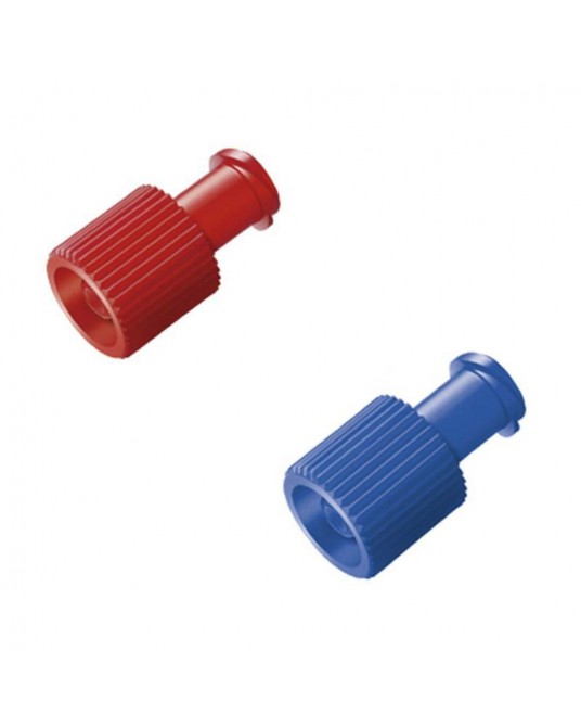 Uzávěr pro kanyly Combi Stopper Luer Lock, 100ks