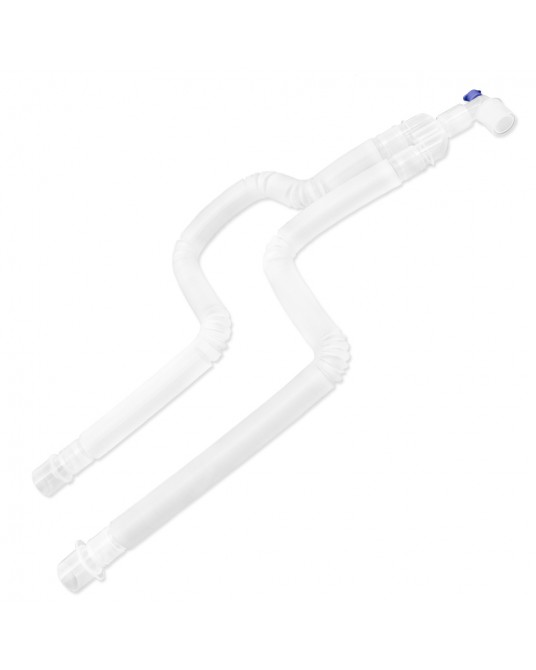 Trubice na připojení filtru plynů zbytkových k přístroji pro inhalační anestezii, vlnitá, 50 cm