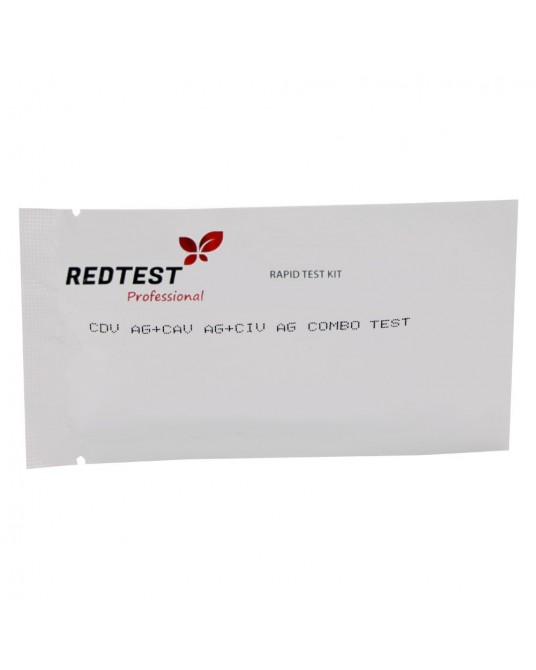 Rychlý diagnostický test CDV Ag + CAV Ag + CIV Ag u psů značky RedTest