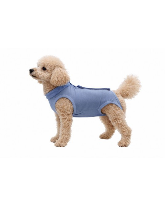 Modré pooperační body značky Fit4Pets, suchý zip