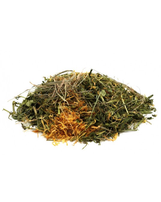 Lubušské bylinky značky Dr Rodents s měsíčkem a pampeliškou 150 g