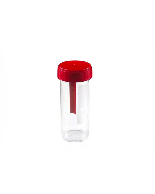 Nádoba na odběr stolice, sterilní s lopatkou, 30ml