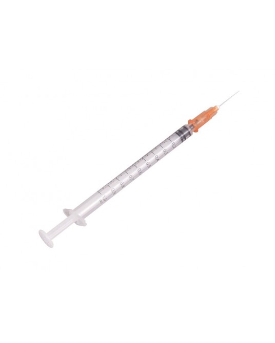 Injekční stříkačka TBC k jednorázovému použití s jehlou