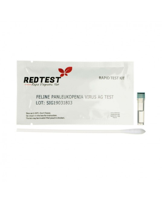 Diagnostický test Redtest viru kočičí panleukopénie FPV