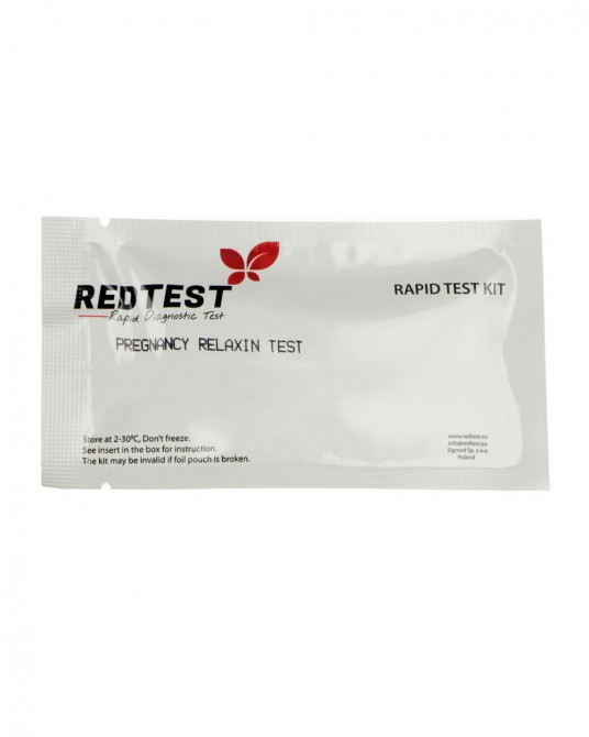 Psí březí test na přítomnost relaxiny (RLN), značky Redtest