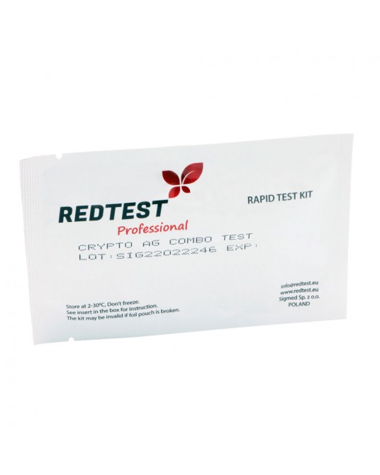Rychlý, diagnostický test CRYPTO Ag značky RedTest