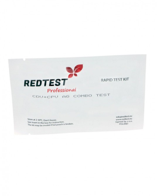 Rychlý diagnostický test CDV Ag + CPV Ag značky RedTest